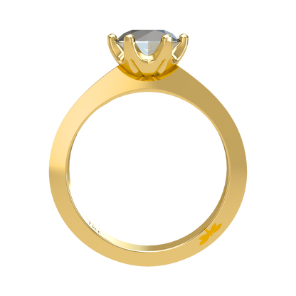 Albany Solitaire Plain 1.00-1.29cts - ™ Joaillerie VCL