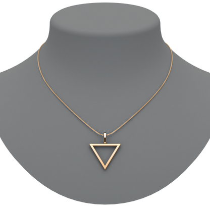 Triangle Pendant - ™ Joaillerie VCL