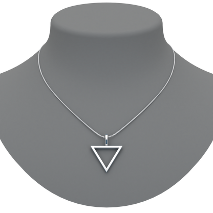 Triangle Pendant - ™ Joaillerie VCL