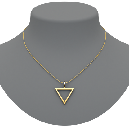 Triangle Pendant - ™ Joaillerie VCL