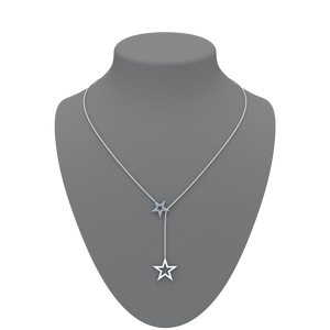 Star Lariat Necklace