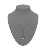 Star Lariat Necklace