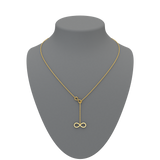 Infinity Lariat Necklace